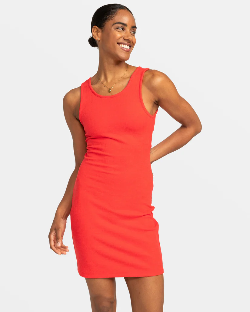 Roxy - Womens Good Keepsake Mini Dress - Medium / Hibiscus Roxy - Womens Good Keepsake Mini Dress - Medium / Hibiscus