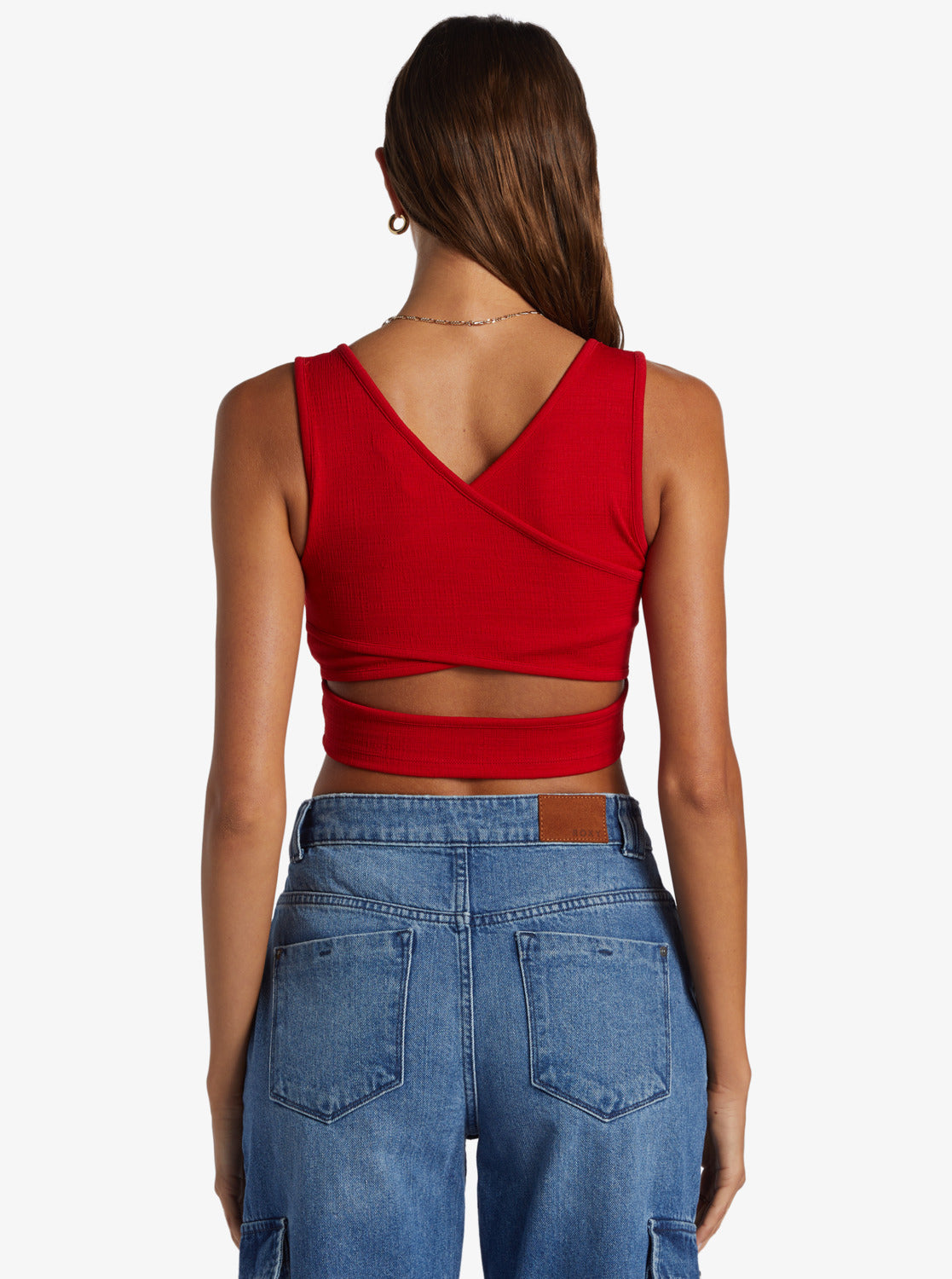 Roxy: Good Keepsake Solid Crop Top