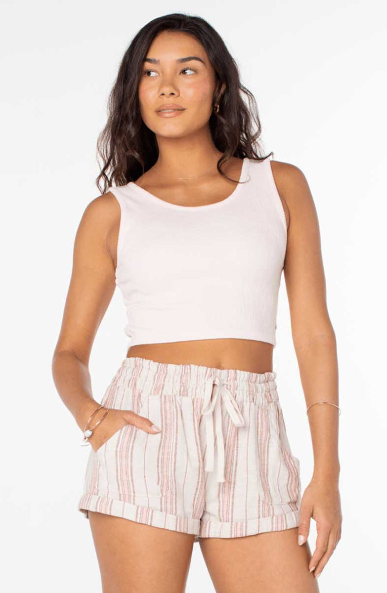 Roxy: Good Keepsake Solid CropTop