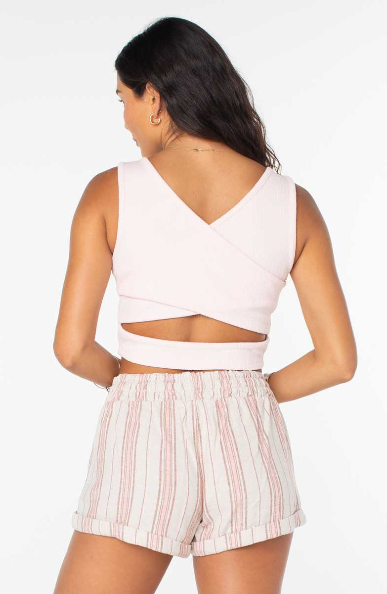 Roxy: Good Keepsake Solid CropTop