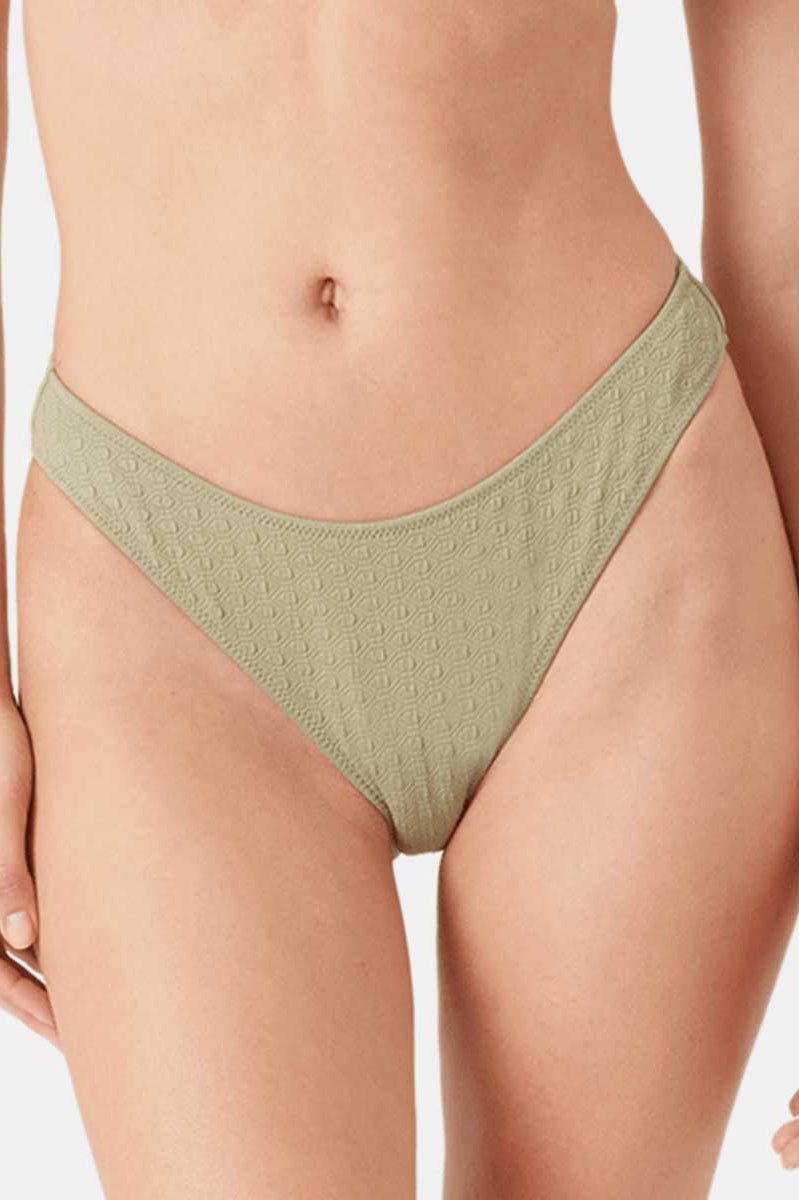 Roxy: Haliewa Scoop Cheeky Bikini Bottom - OIG