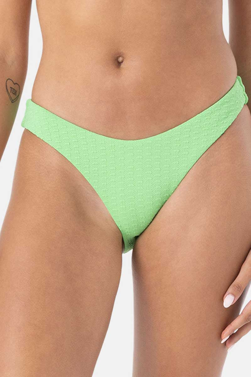 Roxy: Haliewa Scoop Cheeky Bikini Bottom - VBN