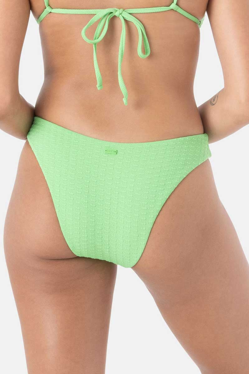 Roxy: Haliewa Scoop Cheeky Bikini Bottom - VBN