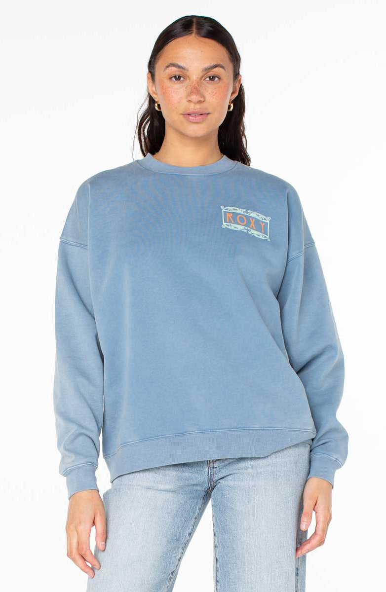 Roxy: Lineup Oversized Crewneck