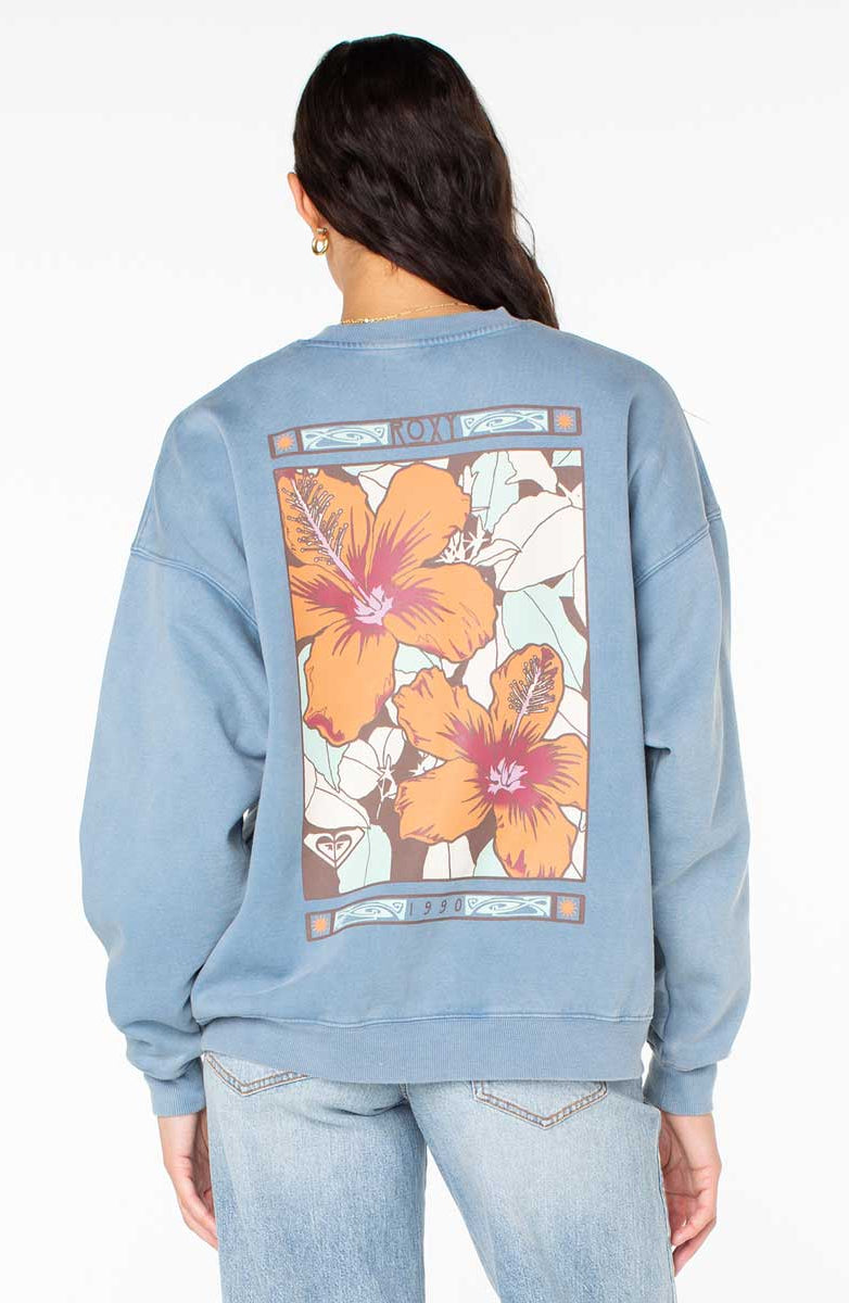 Roxy: Lineup Oversized Crewneck