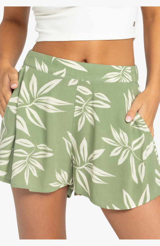 Roxy: Midnight Avenue Elastic Waist Shorts