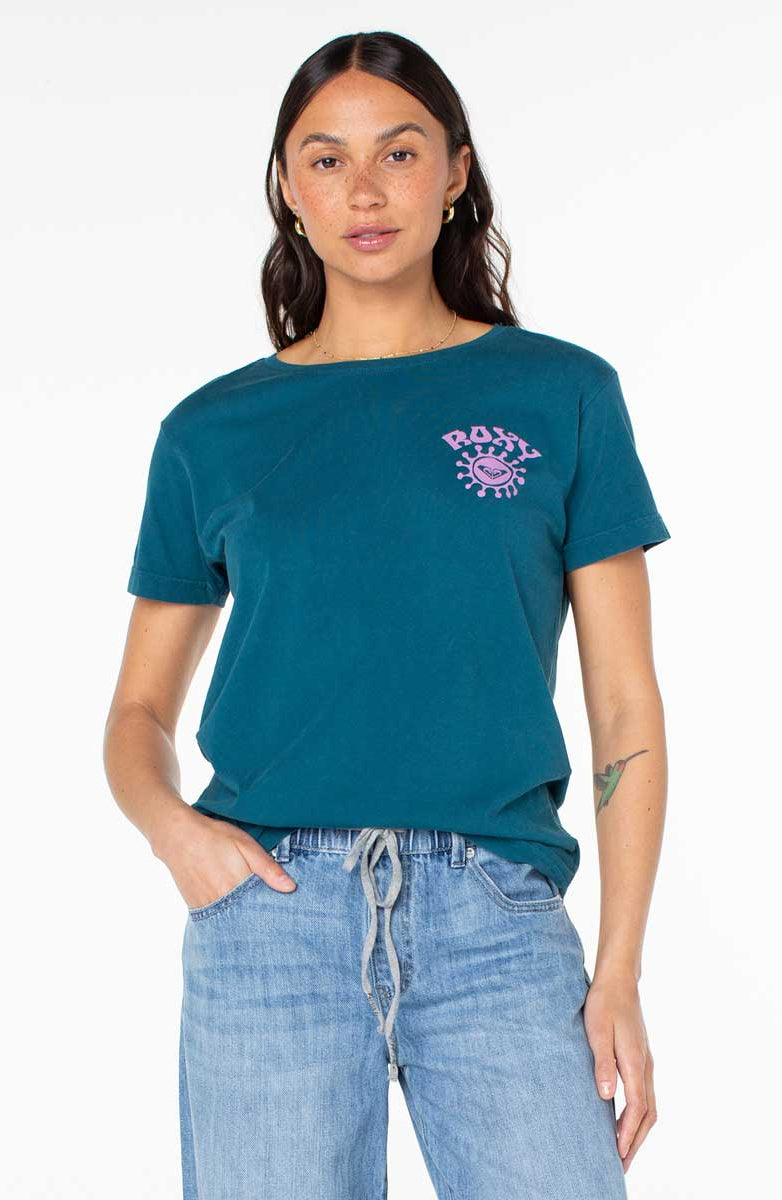 Roxy: Mother Sun Boyfriend Tee