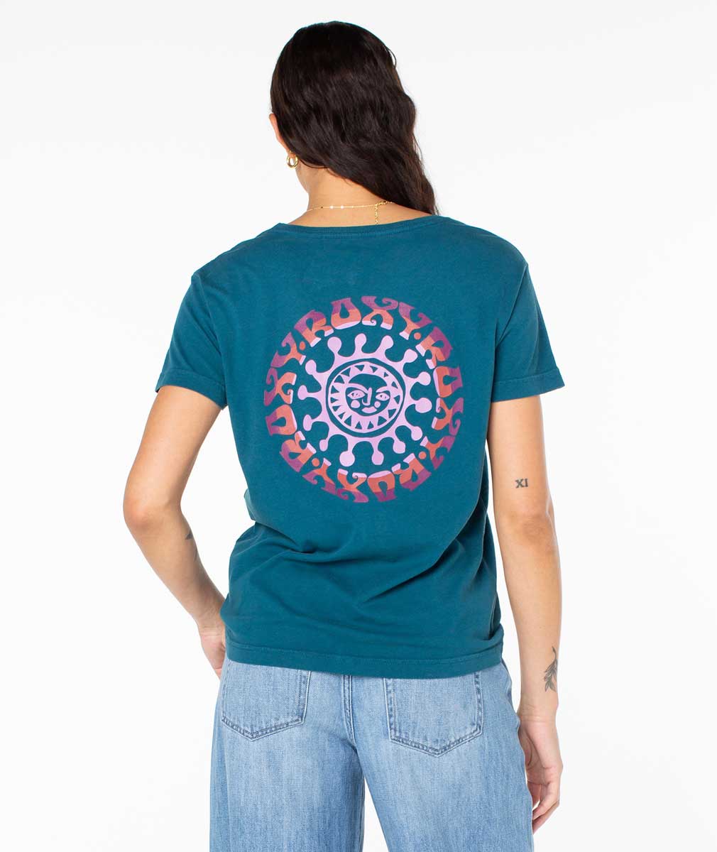 Roxy: Mother Sun Boyfriend Tee