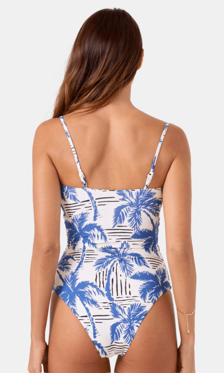 Roxy: One Piece Breezy Does It Bandeau Swimsuit