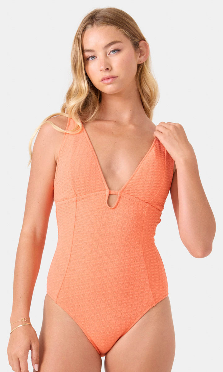 Roxy: One Piece Haleiwa Plunge Mio Swimsuit