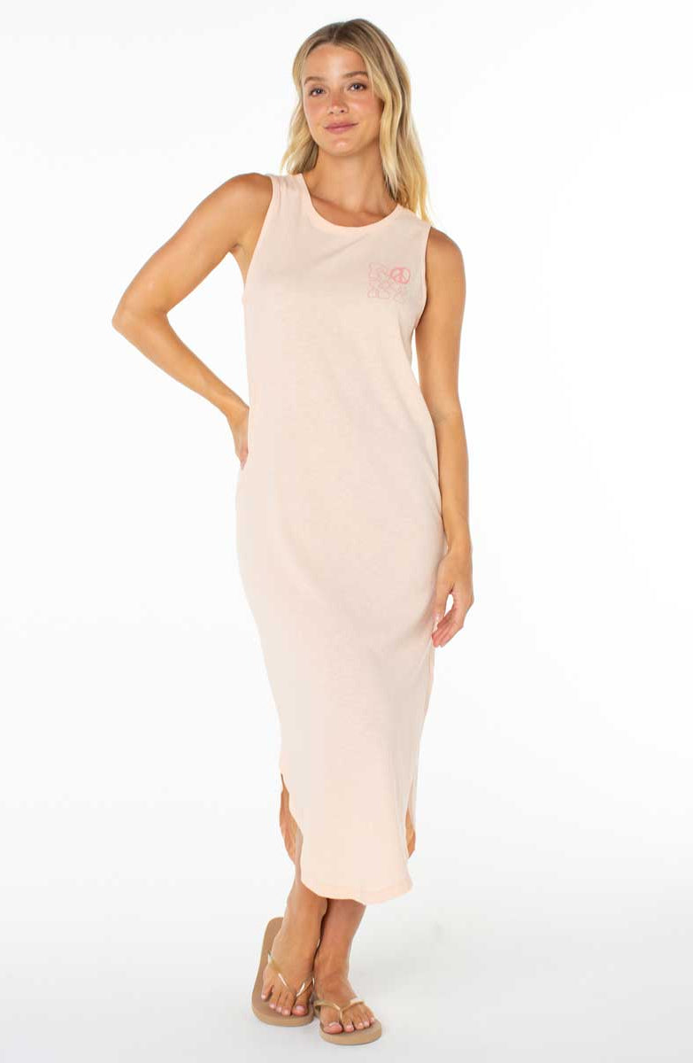 Roxy: Peace Waves Wildflower Midi Dress