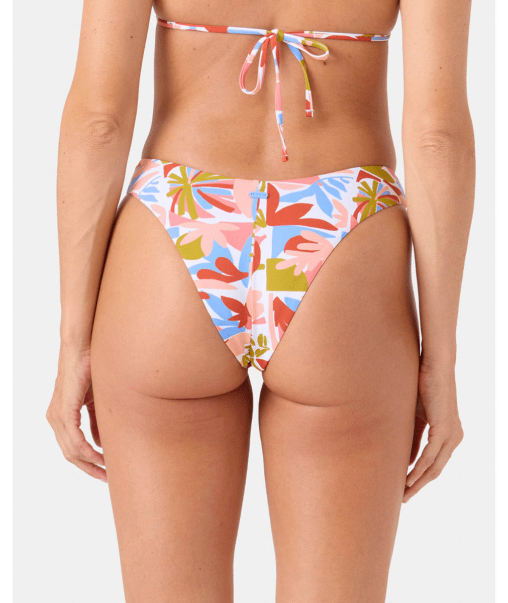 Roxy: Ripple Effect V Front Scoop Cheeky Bikini Bottom