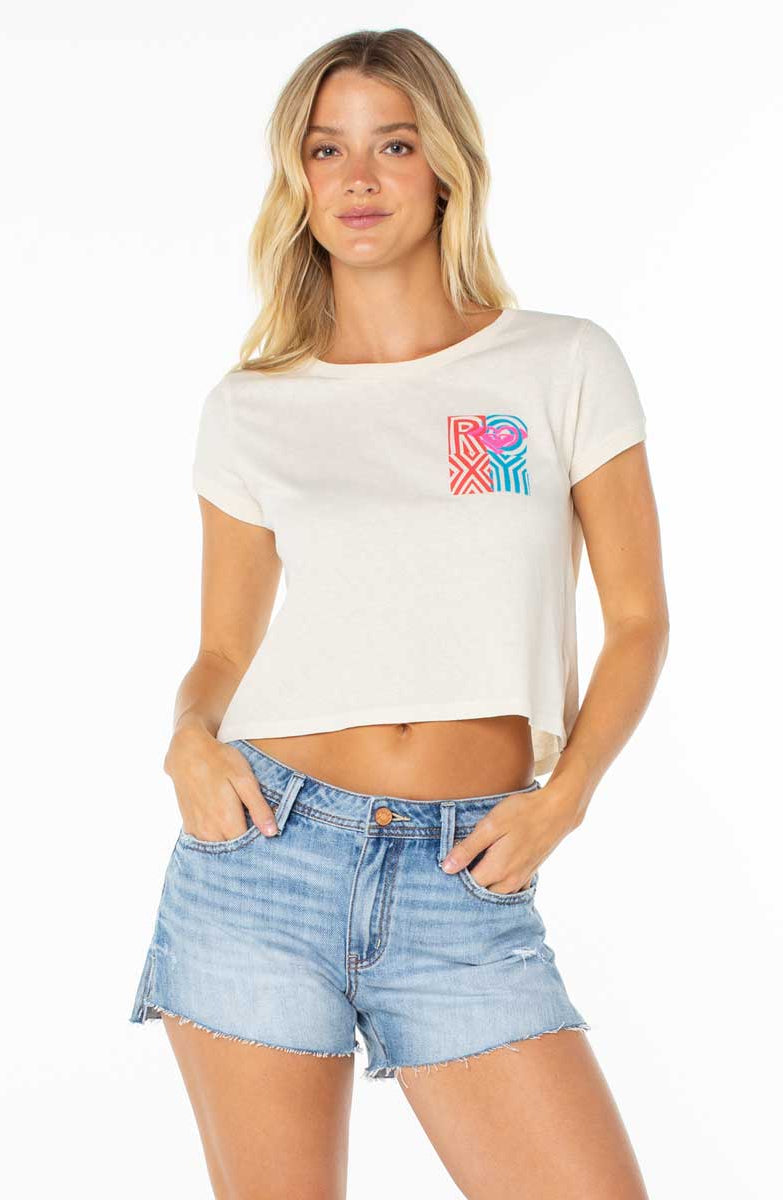 Roxy: Roxy Echo Crop Tee