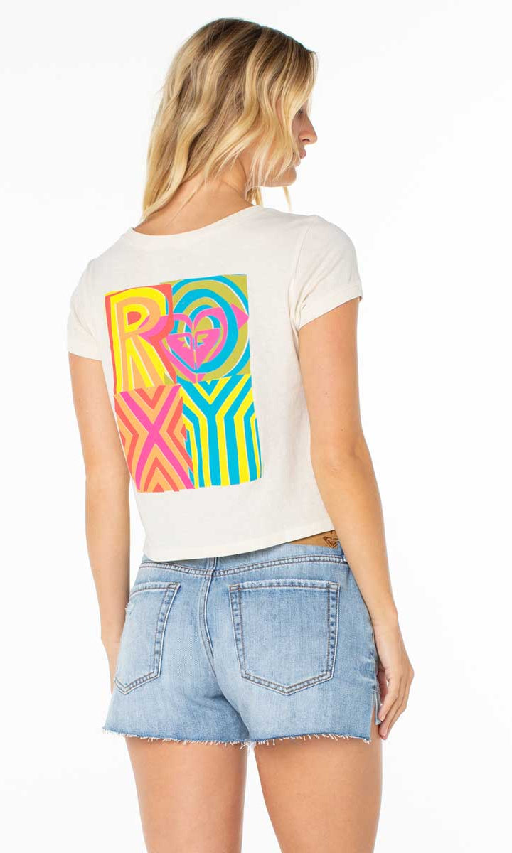 Roxy: Sandy Beaches Short SleeveTee
