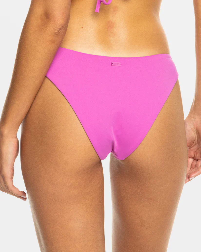 Roxy :Solids Beach Classics High Leg Bikini Bottoms