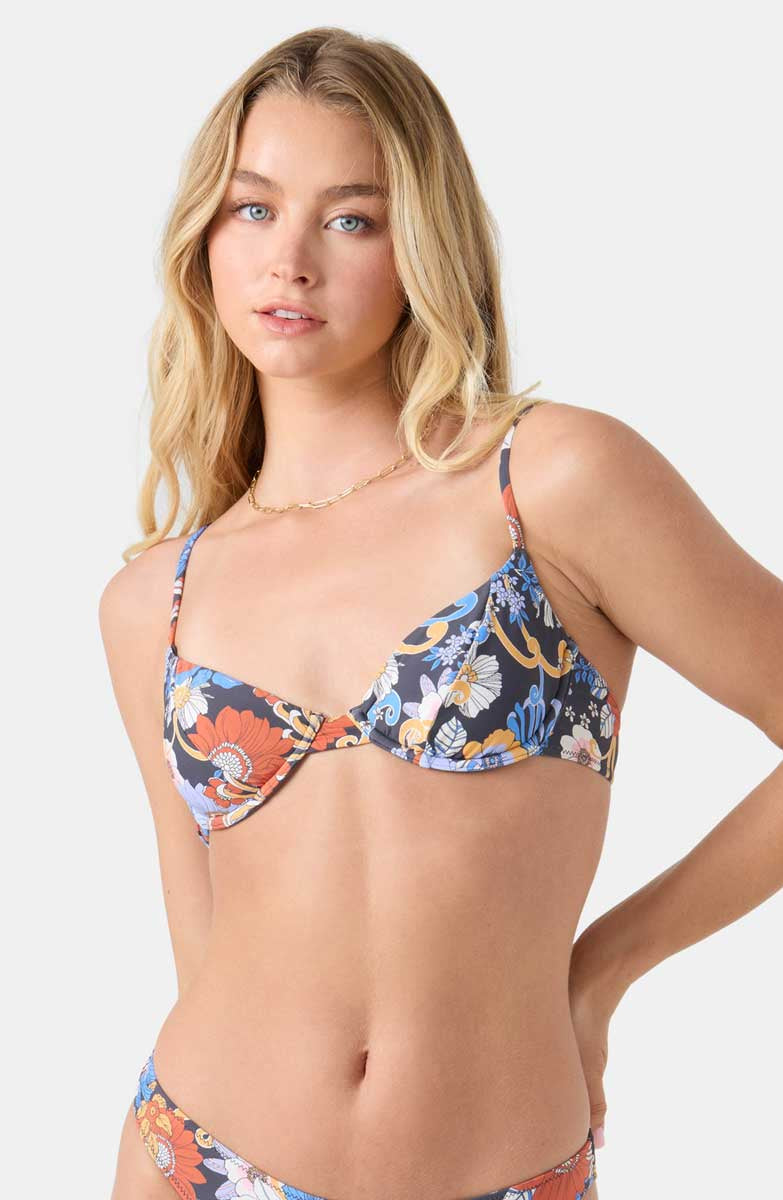 Roxy: Soulflower Demi Underwire Bikini Top