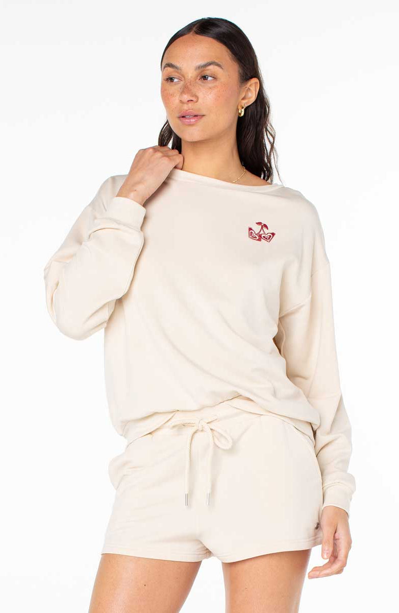 Roxy: Surfing By Moonlight Crewneck