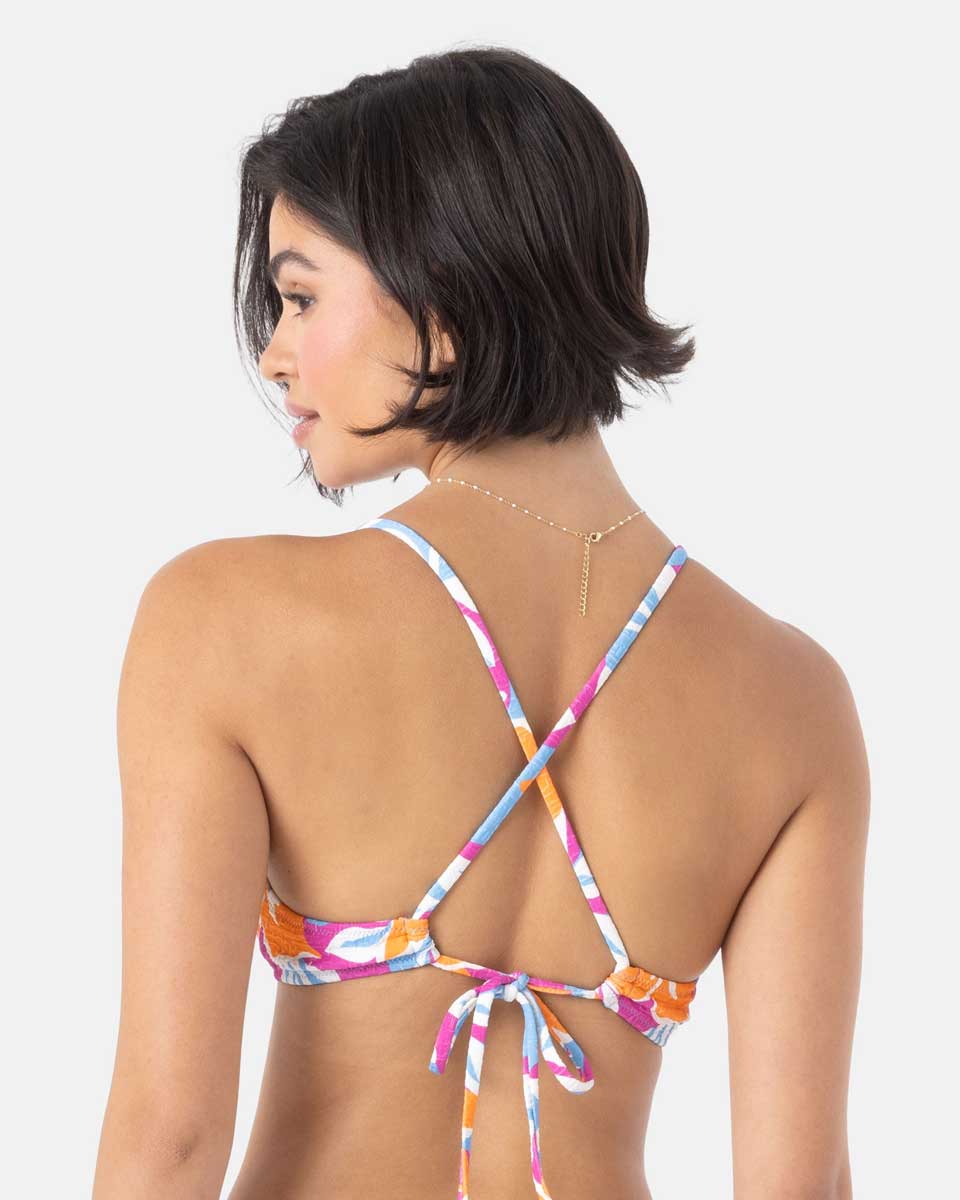 Roxy: Topanga Canyon Athletic Triangle Top