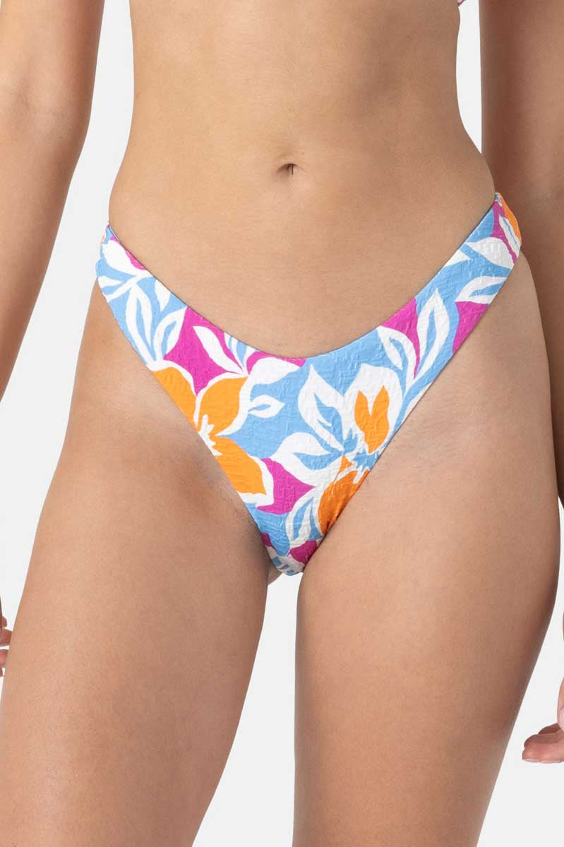 Roxy: Topanga Canyon Scoop Cheeky Bikini Bottom