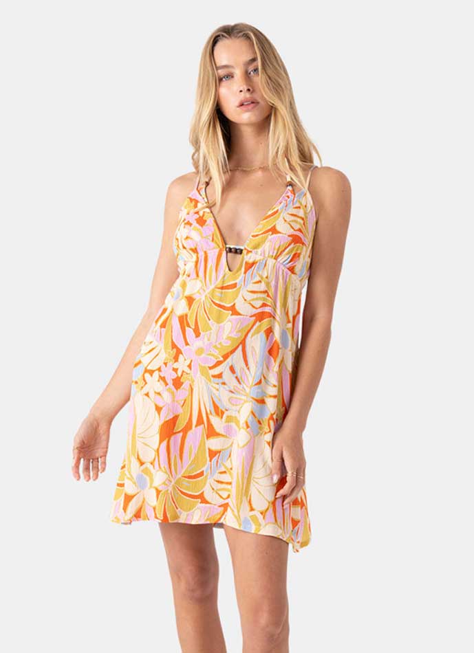 Roxy: Tropicool Plunge Dress