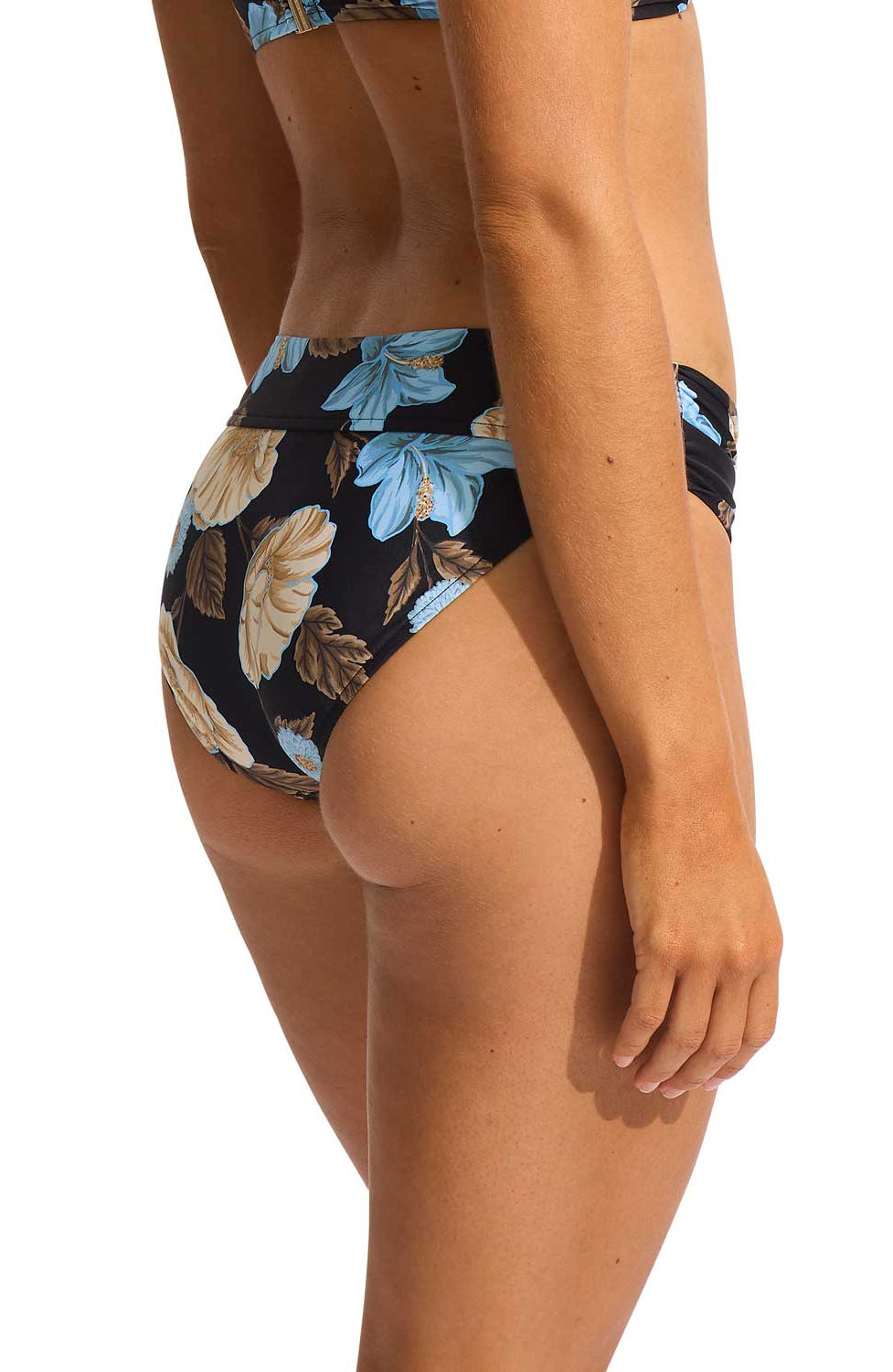 Seafolly: Garden Party Twist Band Mini Hipster Bikini Bottom