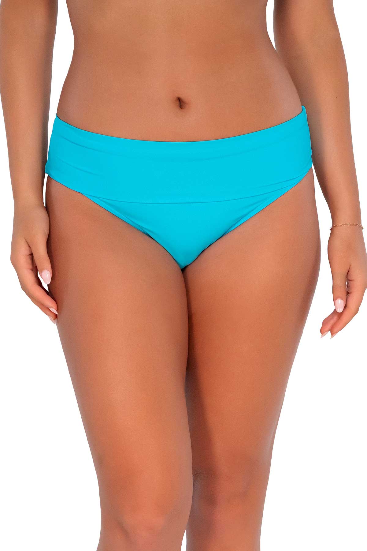 Sunsets: Blue Bliss Sold Hannah High Waist Bottom