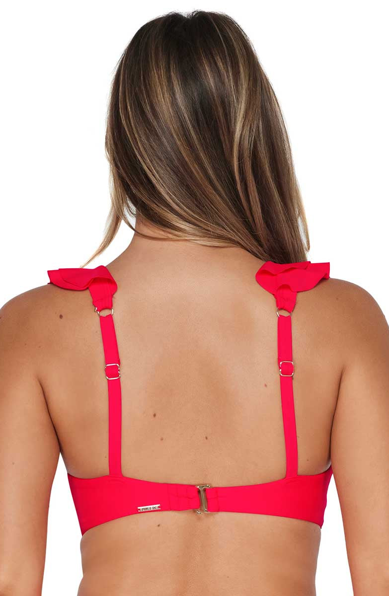 Sunsets: Geranium Willa Wireless Top