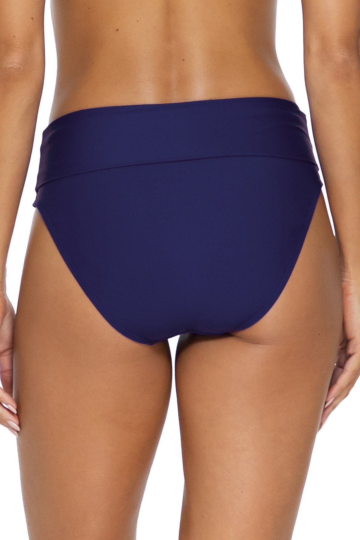 Sunsets: Indigo Hannah Foldover High Waist Bottom