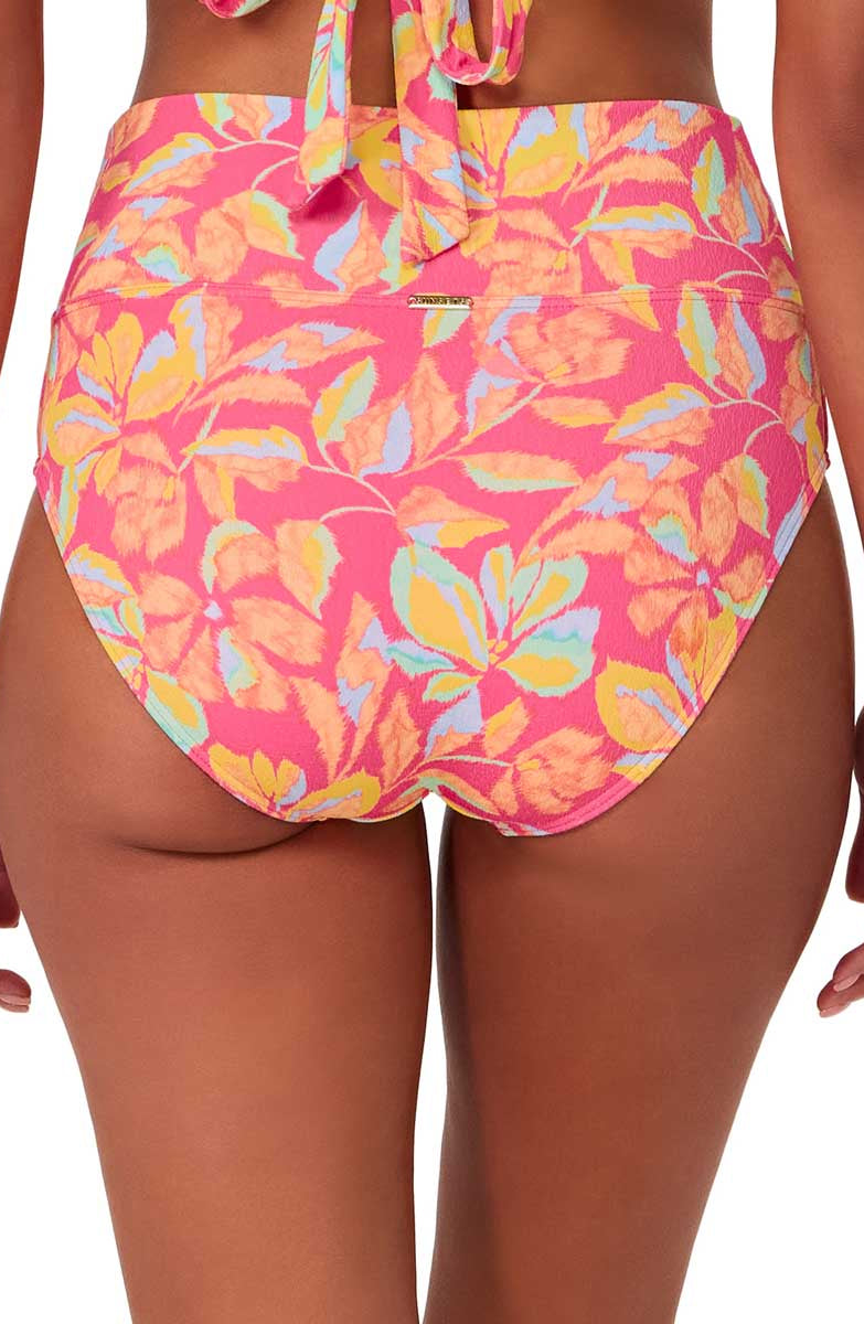 Sunsets: Magic Hour Crepe High Waist Bikini Bottom