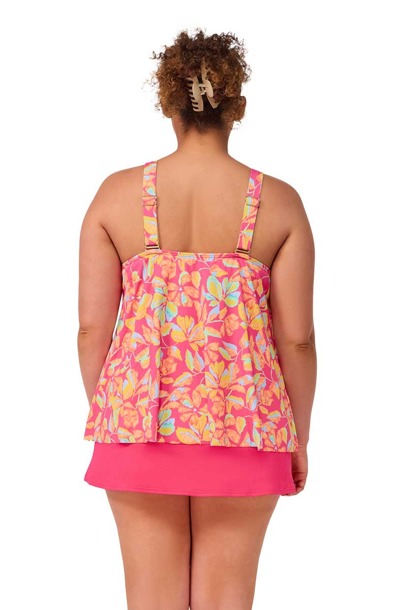Sunsets: Magic Hour Crepe Sadie Tankni Top