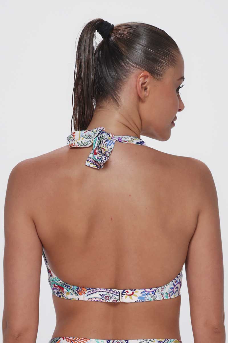 Sunsets: Tide Pool Twist Muse Halter Top