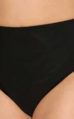 T.H.E: Solid Fun Swim Bottom - BLACK