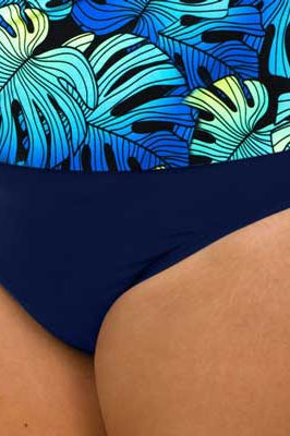 T.H.E: Solid Fun Swim Bottom - NAVY