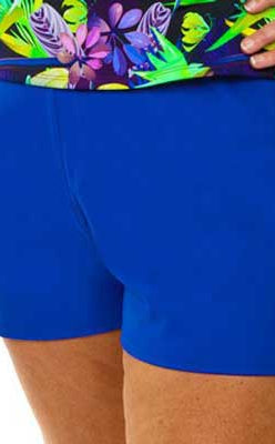 T.H.E: Solid Swim Shorts - ROYAL