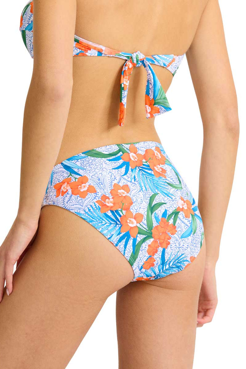 Tommy Bahama: Goa Tropical Shirred Hipster Bikini Bottom