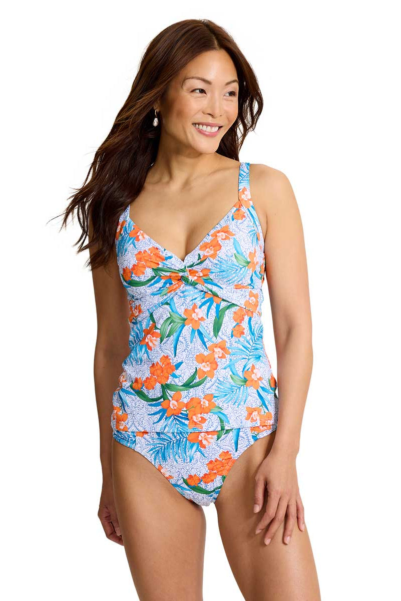 Tommy Bahama: Goa Tropical Twist Tankini Top
