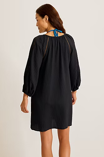 Tommy Bahama: Woven Stripe Beach Tunic Dress