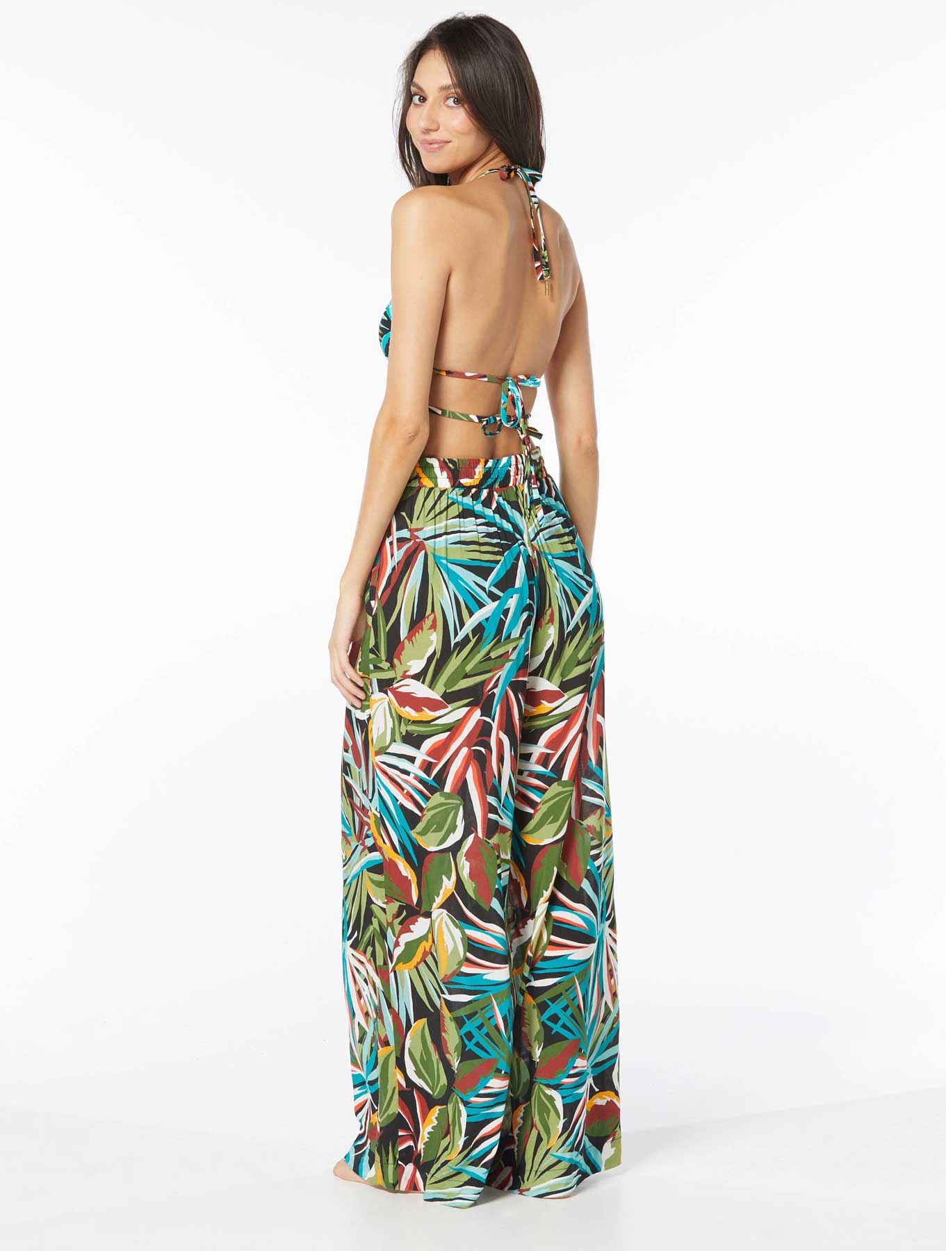 Vince Camuto: Midnight Bloom Cover Up Pant