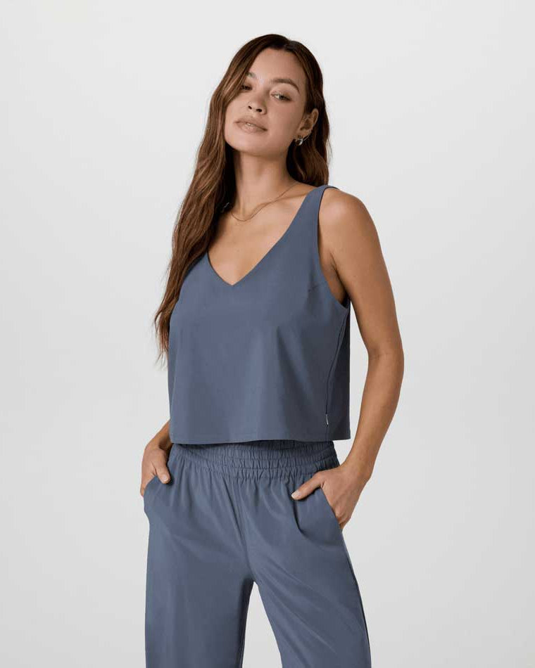 Vuori: Women's Villa Cropped Tank