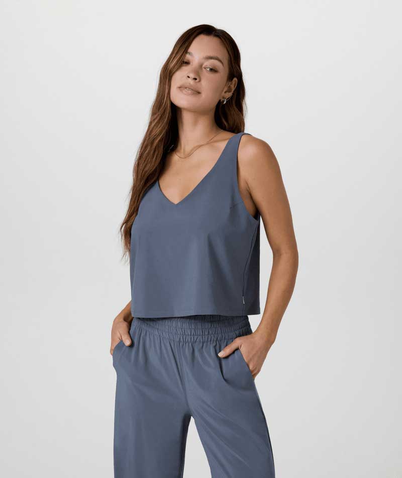 Vuori: Women's Villa Cropped Tank