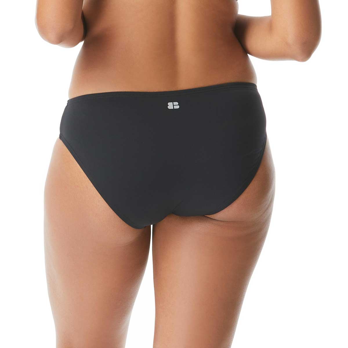 Beach House Sport: Solid Classic Bikini Bottom - BLACK