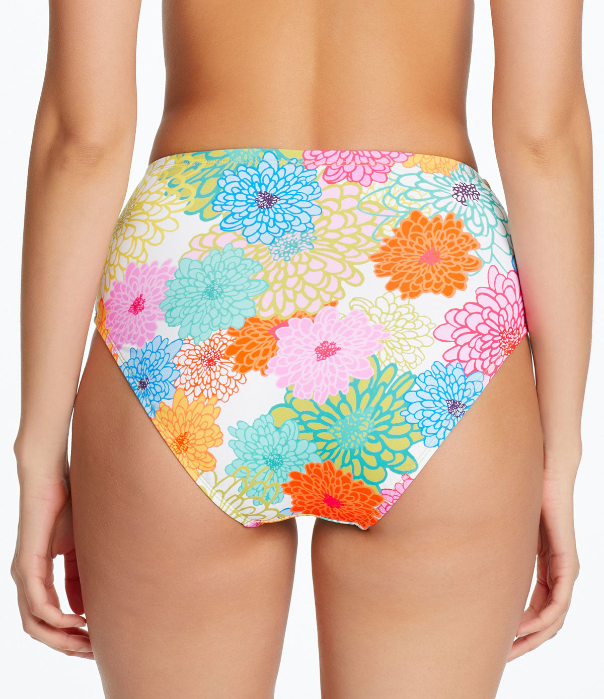 Bleu: Fresh Picks Shirred High Waist Bikini Bottom