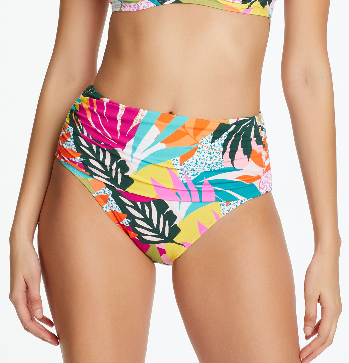 Bleu: Wild At Heart High Waisted Bikini Bottom