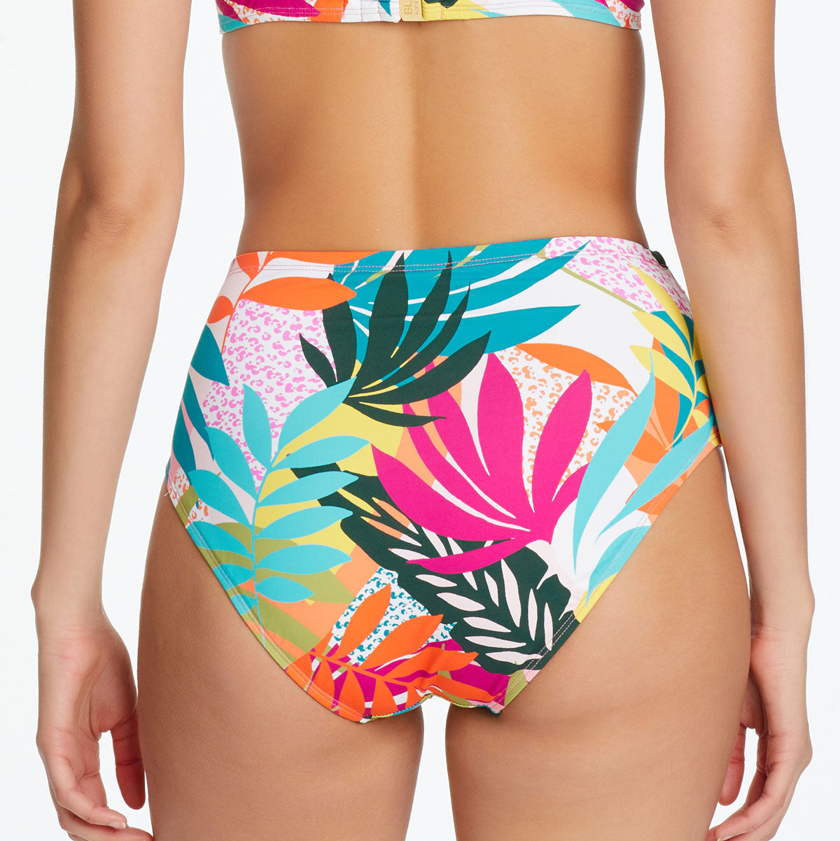 Bleu: Wild At Heart High Waisted Bikini Bottom