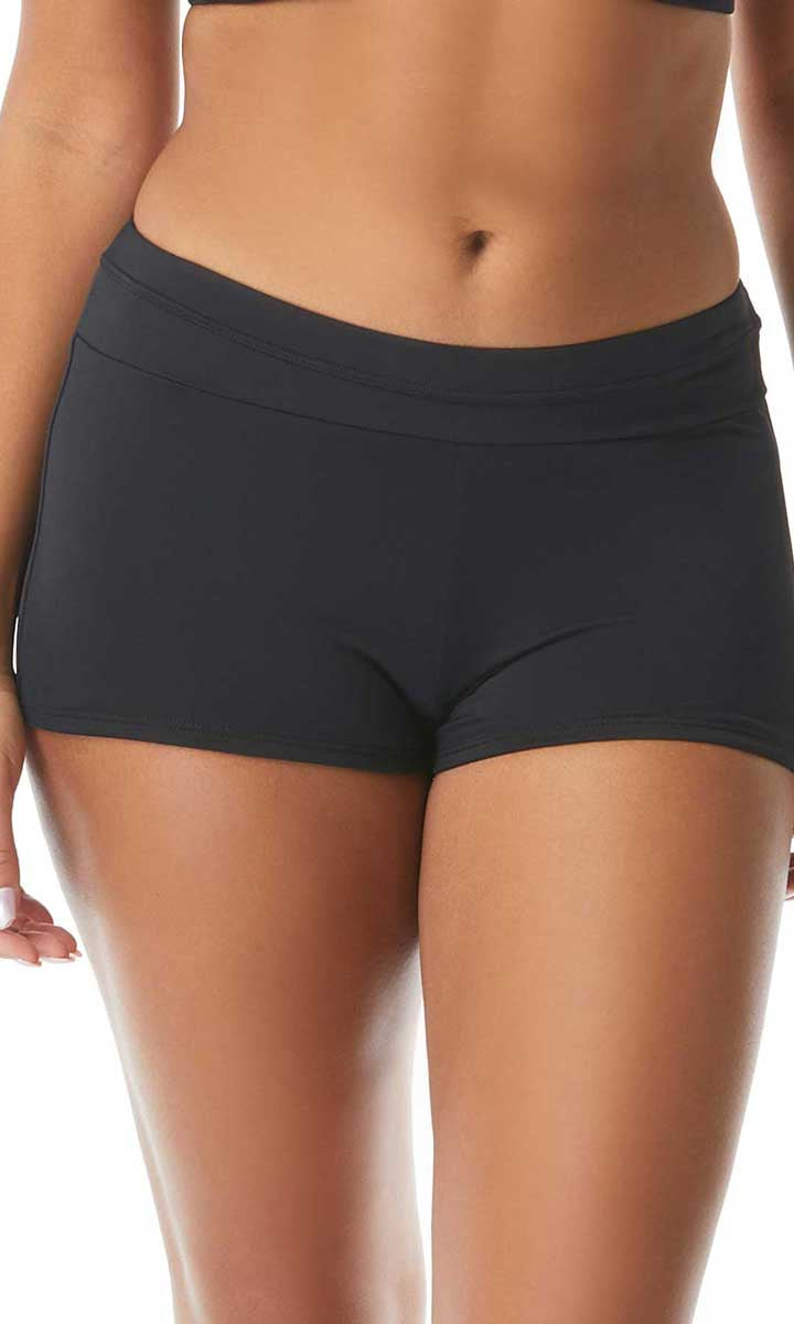 Beach House Sport: Solid Slim Fit Swim Shorty
