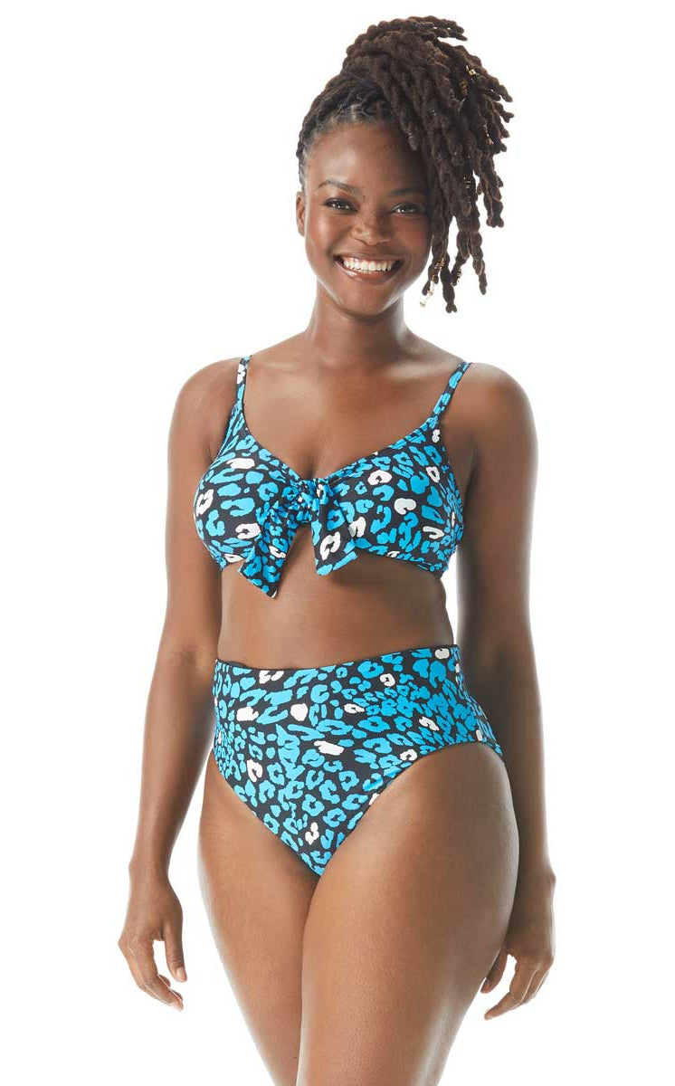 Coco Reef: Antibes Leopard Cami Underwire Bikini Top