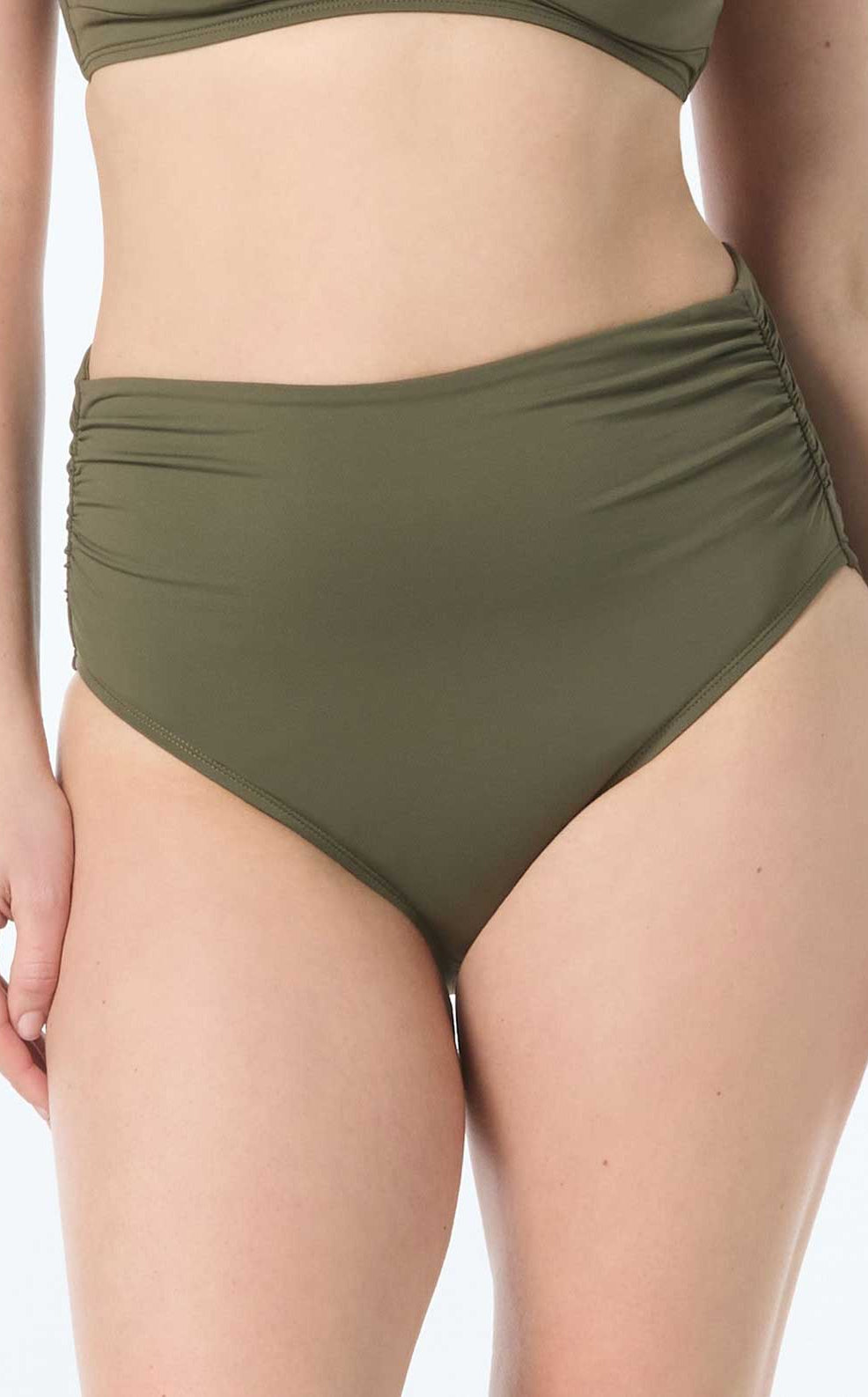 Coco Reef: Classic Solids Rollover Bikini Bottom
