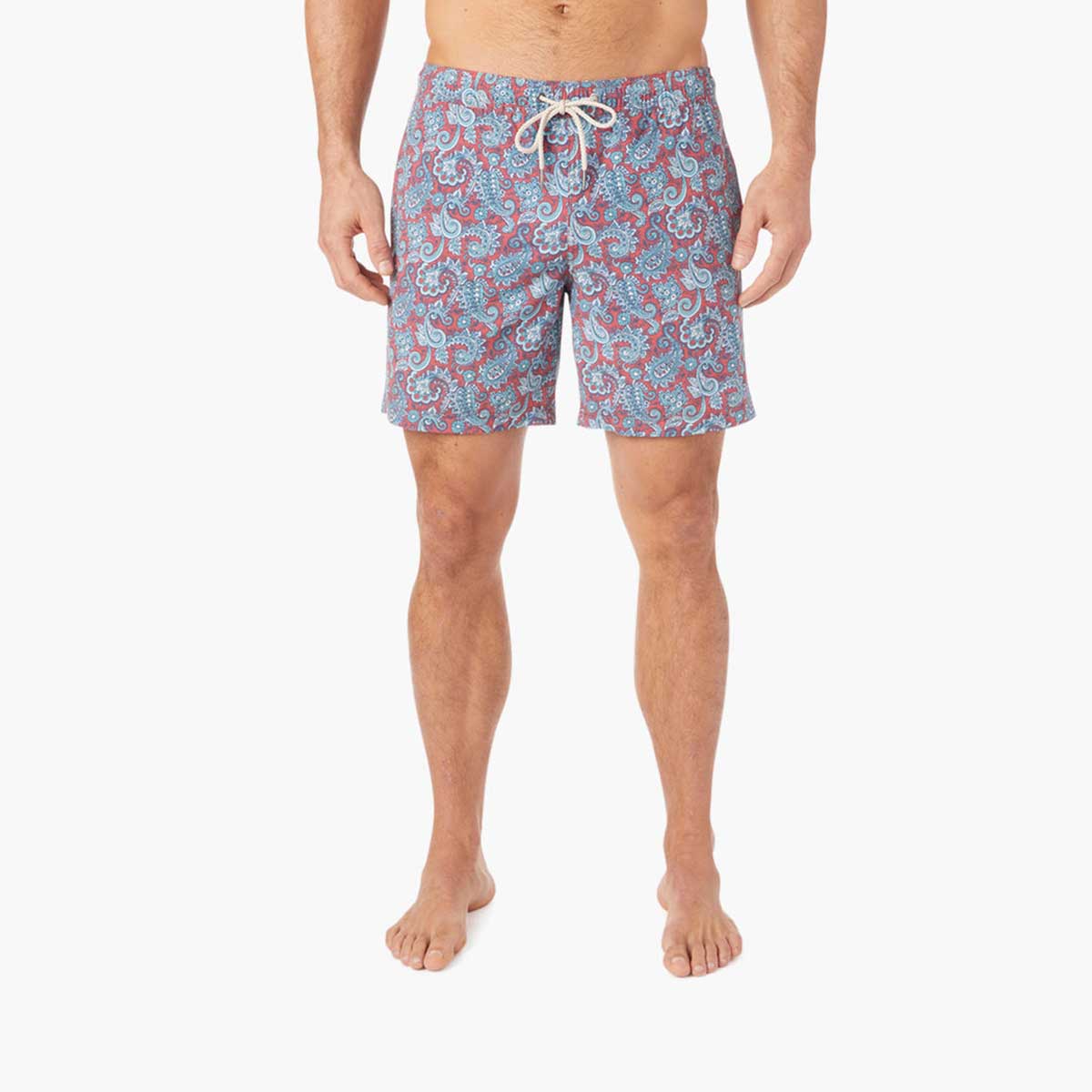 Fair Harbor: The Bayberry Red Paisley Volley