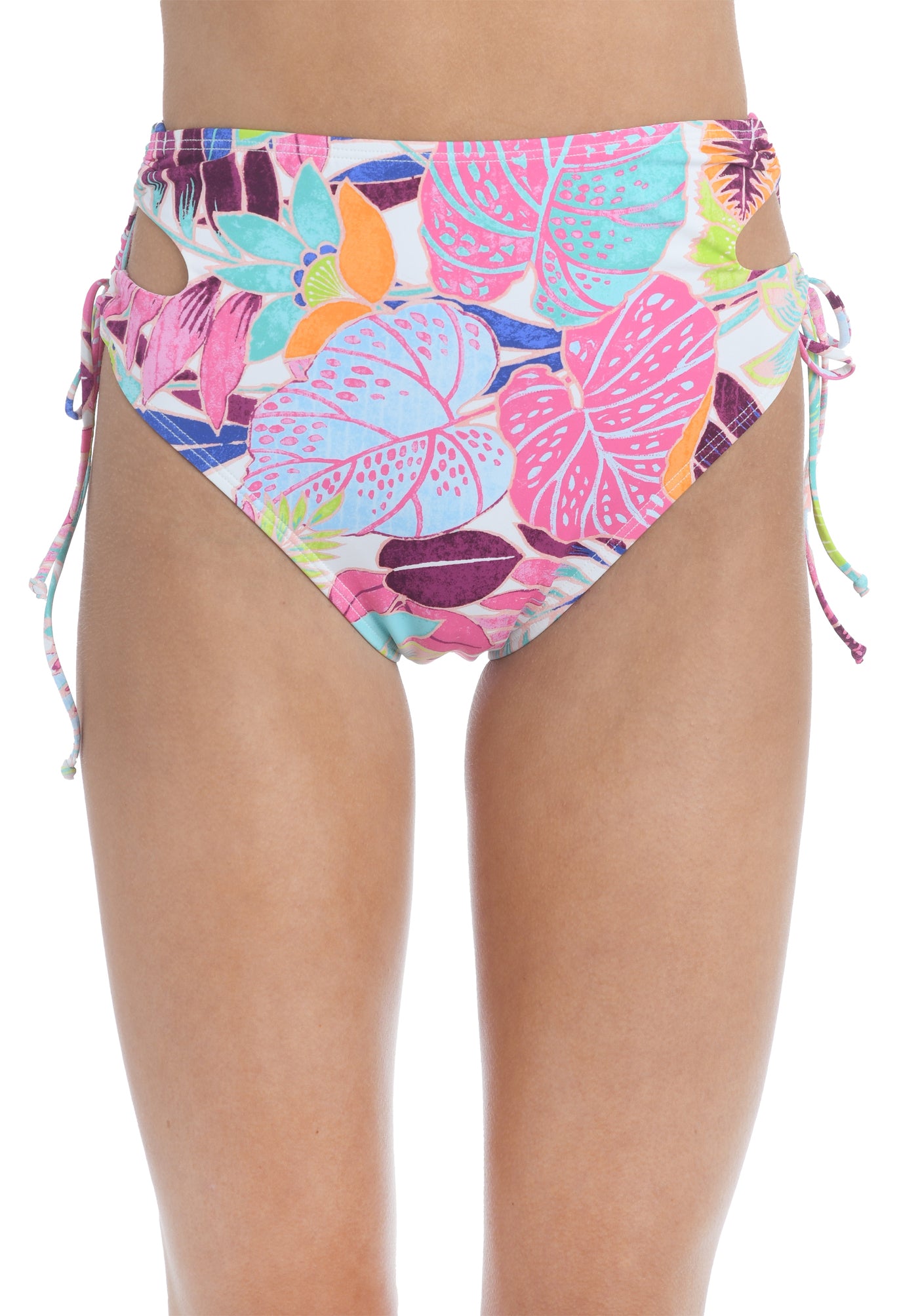 Hobie: Bali Hai Laced Up High Waist Bottom