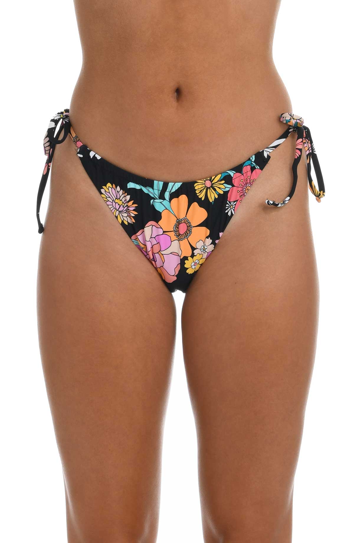 Hobie: Peace, Love, & Daisies Tie Side Tanga Pant